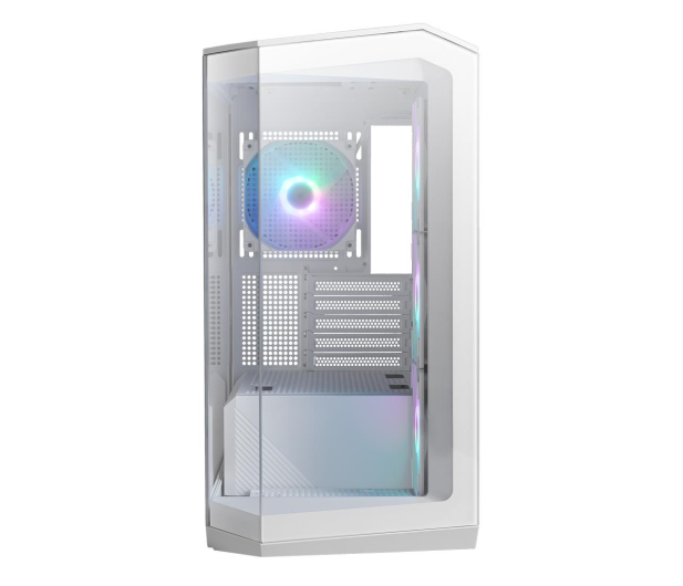 MSI Obudowa MAG PANO M100R PZ WHITE TEMPERED GLASS USB - 1240029 - zdjęcie 3